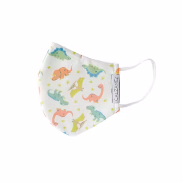 Återanvändbar textilmask med antimikrobiell behandling och näspassform | Calzame