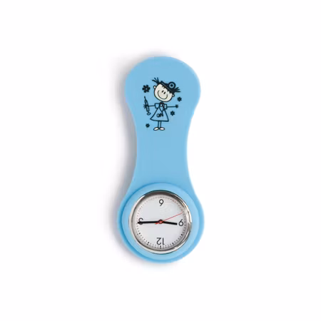 Klocka med silikonhållare och japanskt kvartsurverk | Gute Besserung