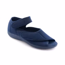 Gaviota ekologisk sandal i textil med kardborreband och halkfri sula | Calzame