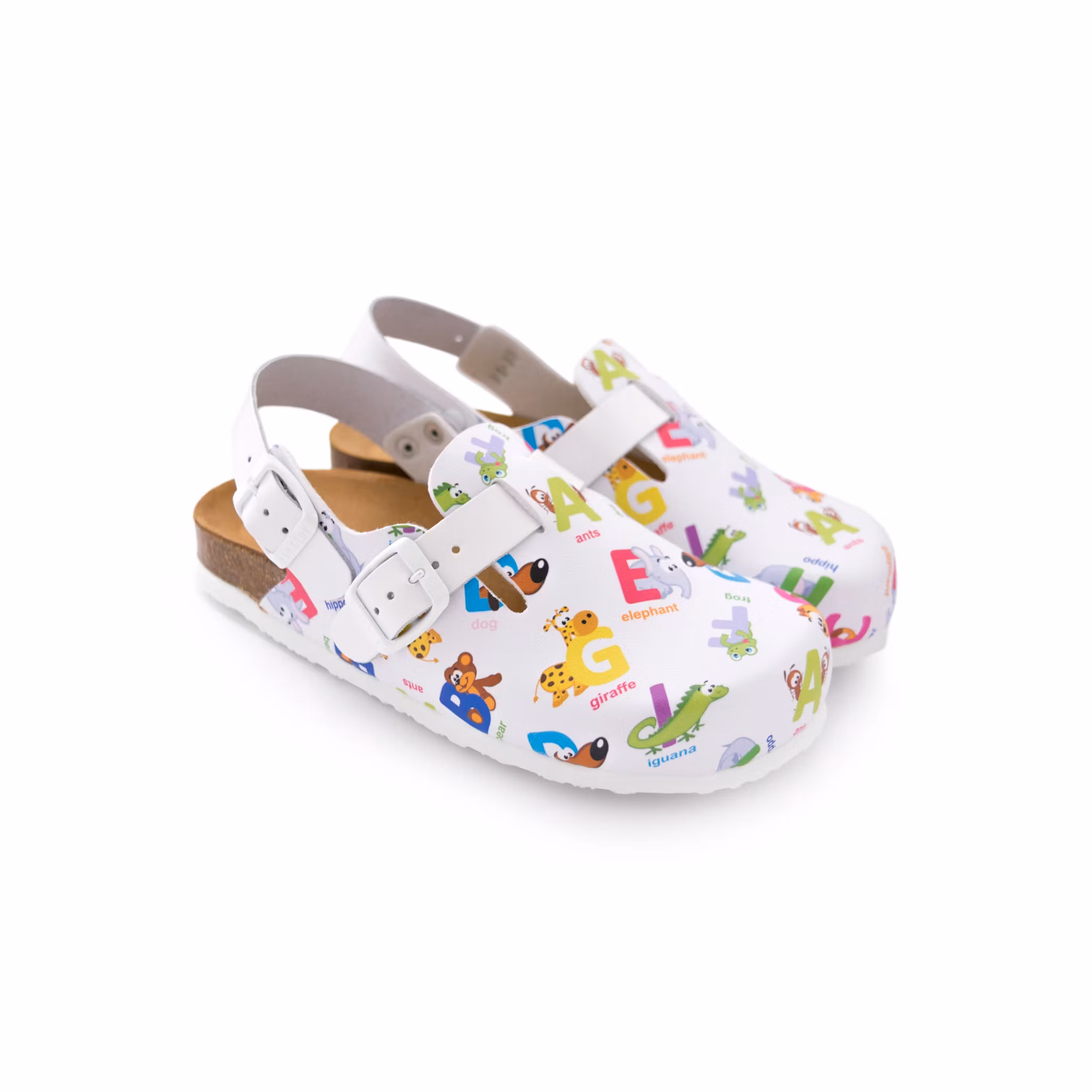 Toffel med anatomisk korksula och justerbara remmar | Calzame