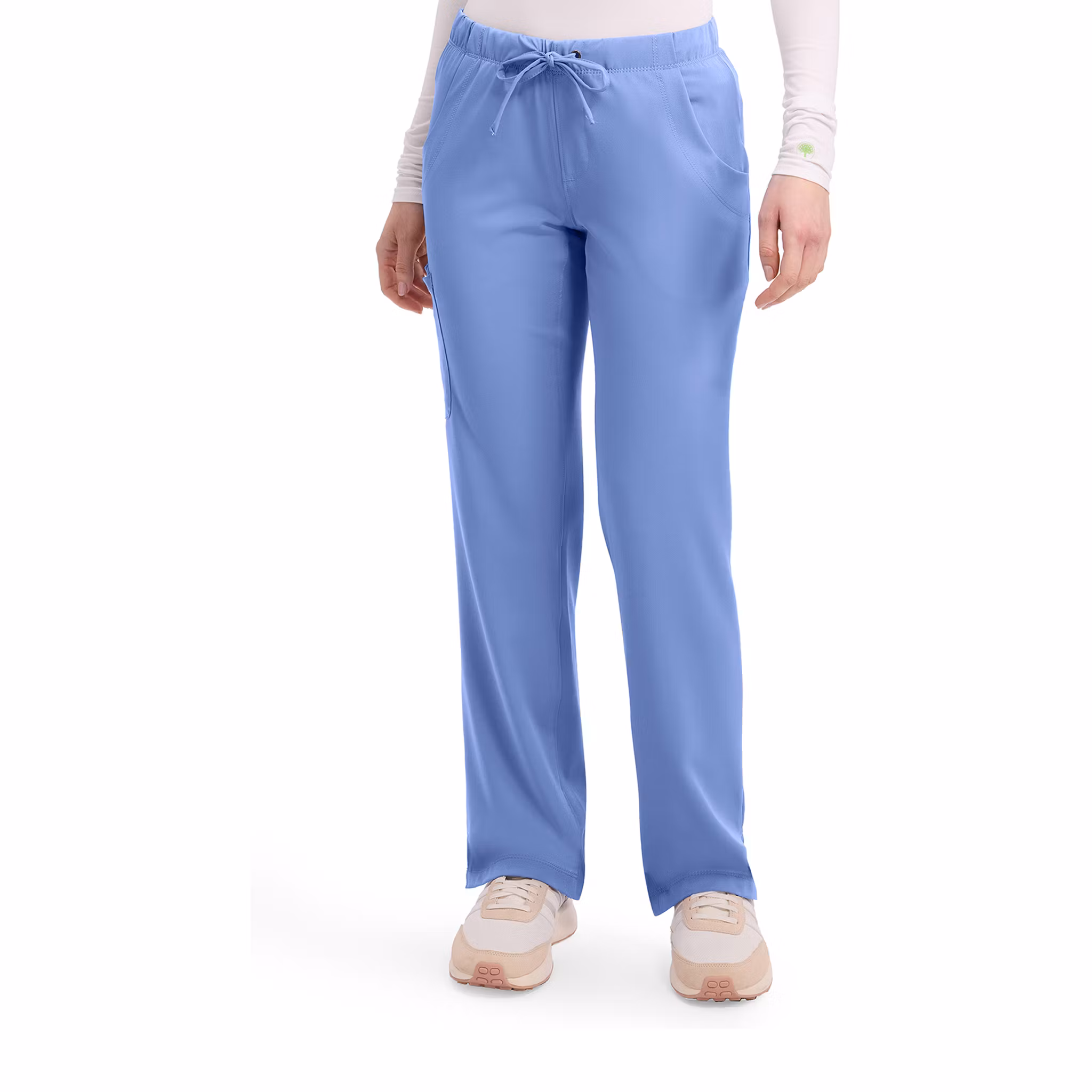 Rebecca vårdbyxa i stretch med rak benform för dam | Healing Hands