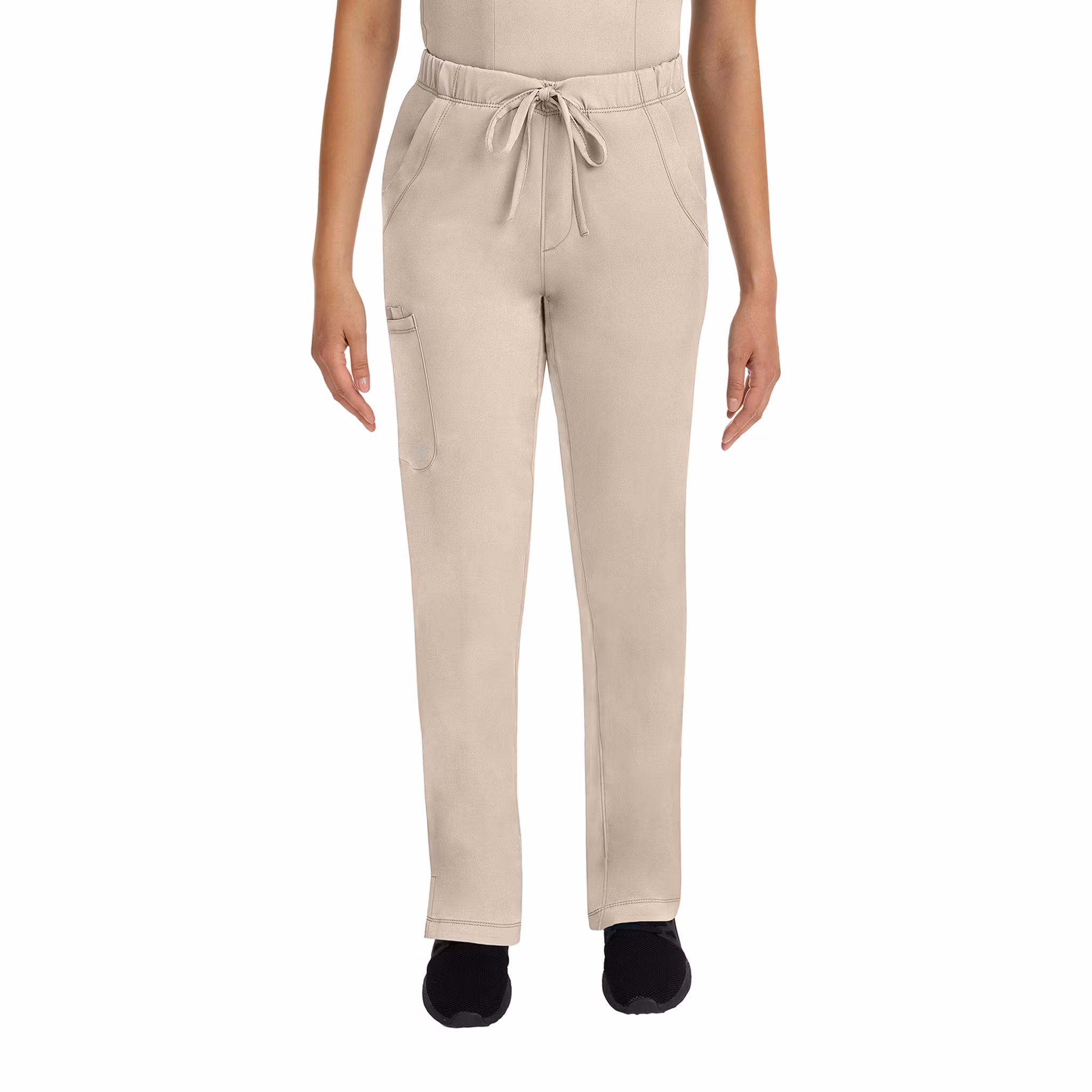 Rebecca vårdbyxa i stretch med rak benform för dam | Healing Hands