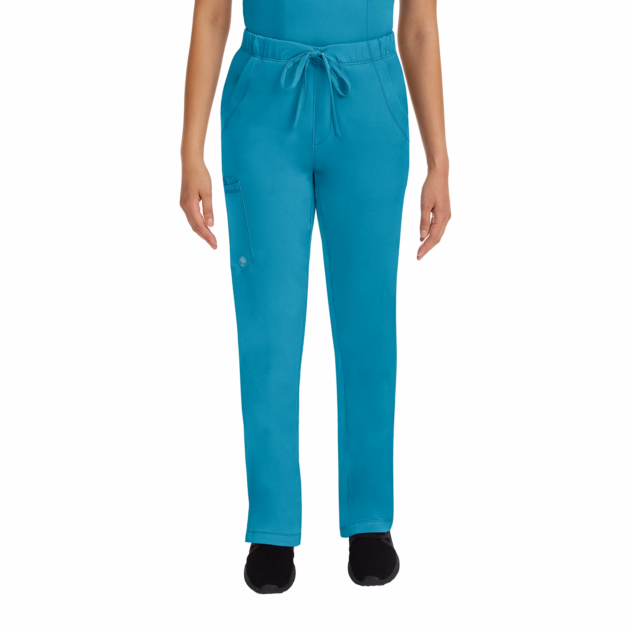 Rebecca vårdbyxa i stretch med rak benform för dam | Healing Hands