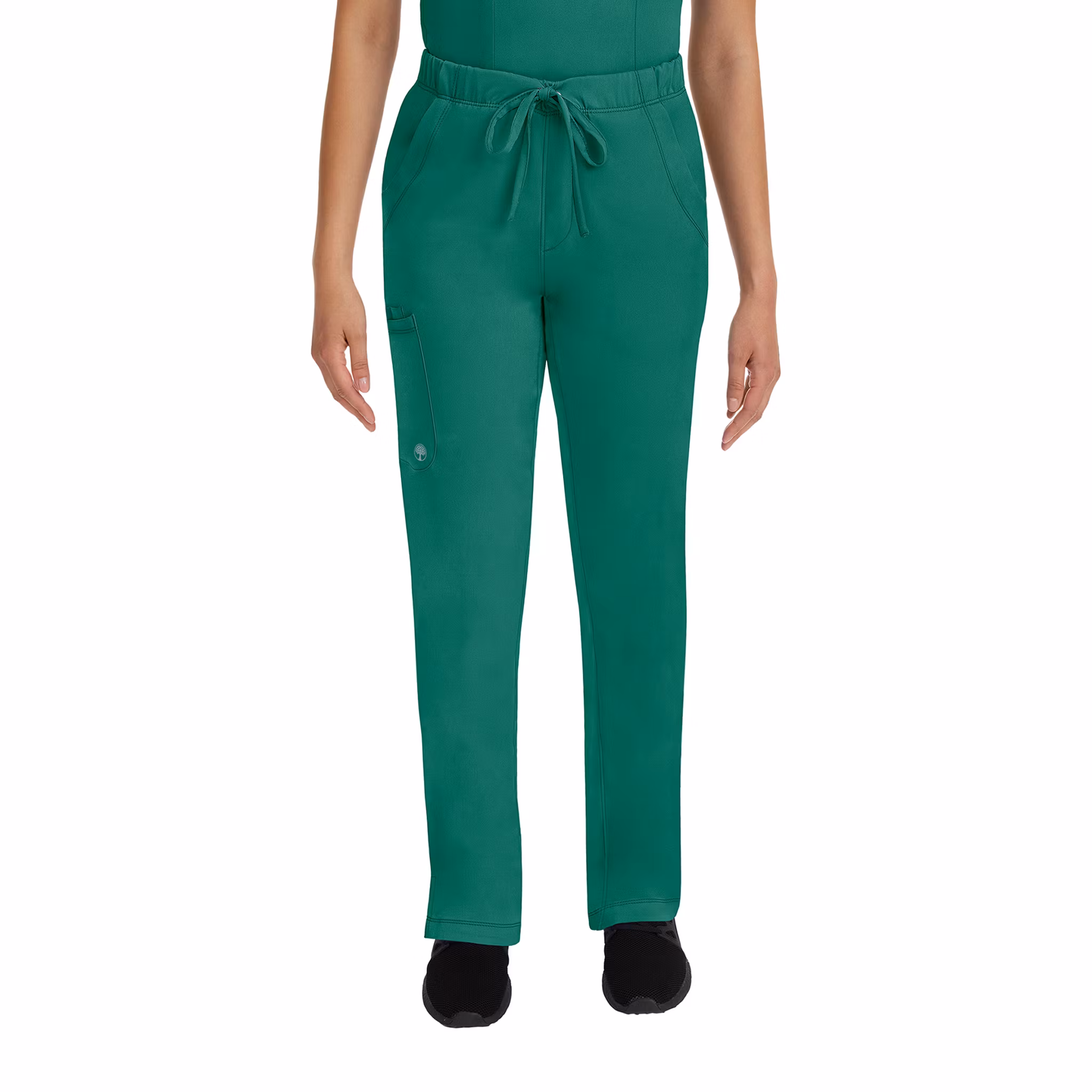 Rebecca vårdbyxa i stretch med rak benform för dam | Healing Hands