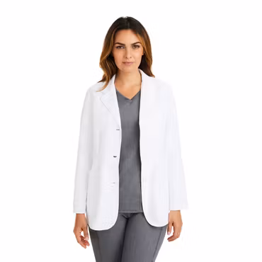 Flo laboratorierock i twill med stretch & modern passform | Healing Hands