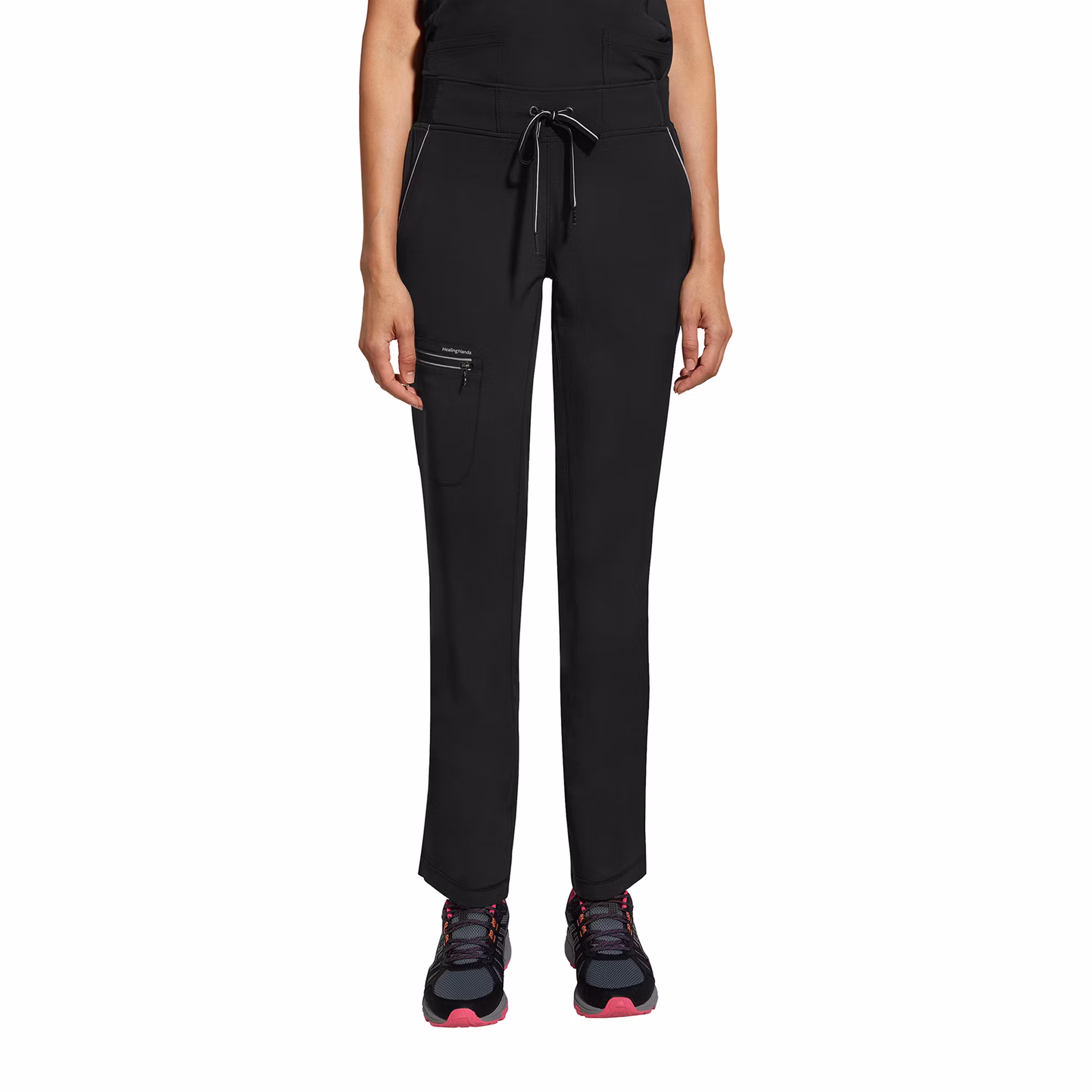 Nisha vårdbyxa i fyrvägsstretch med rak benmodell för dam | Healing Hands