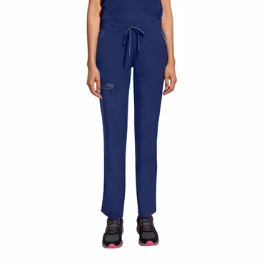 Nisha vårdbyxa i fyrvägsstretch med rak benmodell för dam | Healing Hands