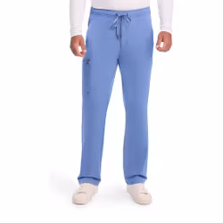 Noah vårdbyxa i fyrvägsstretch med rak benmodell för herr | Healing Hands