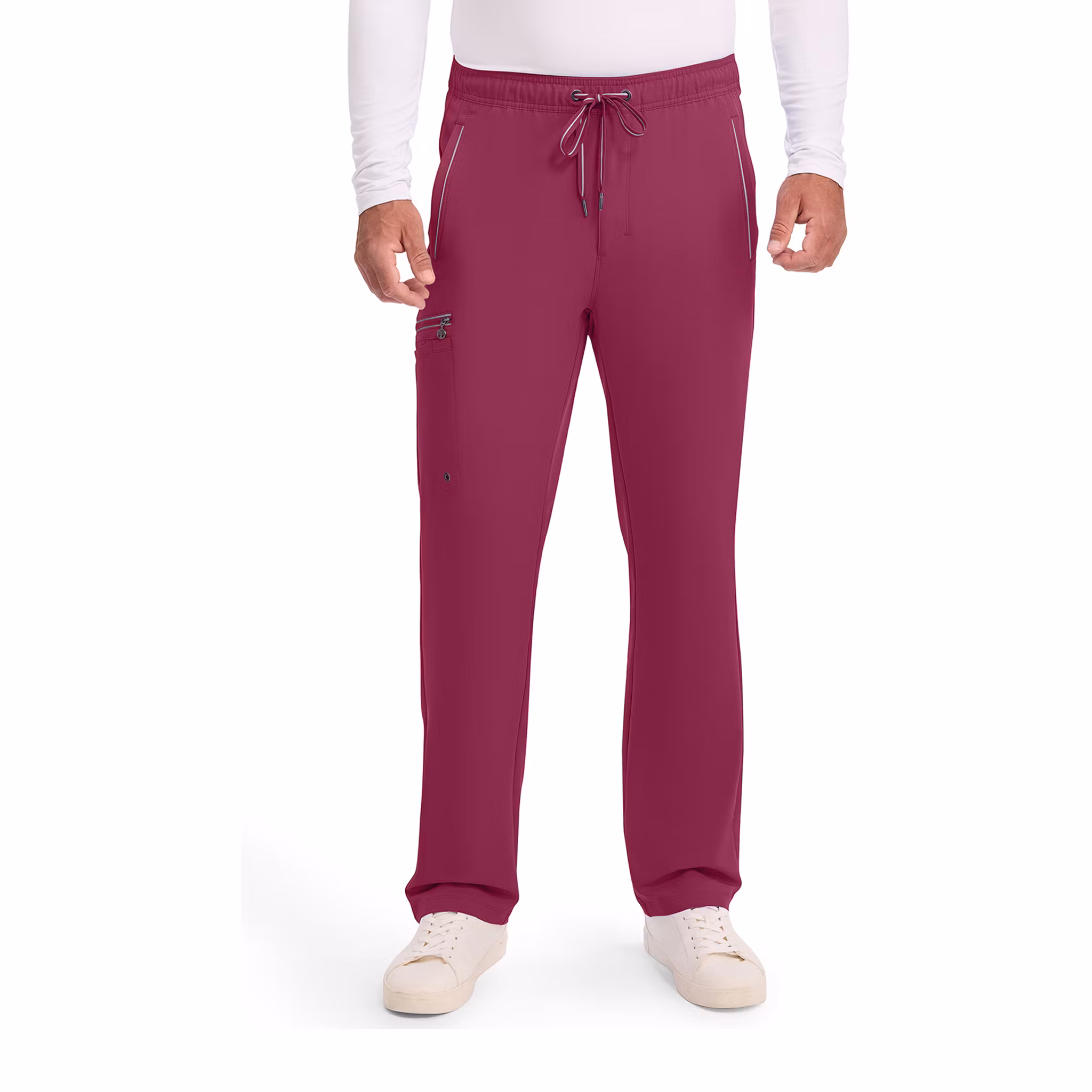 Noah vårdbyxa i fyrvägsstretch med rak benmodell för herr | Healing Hands