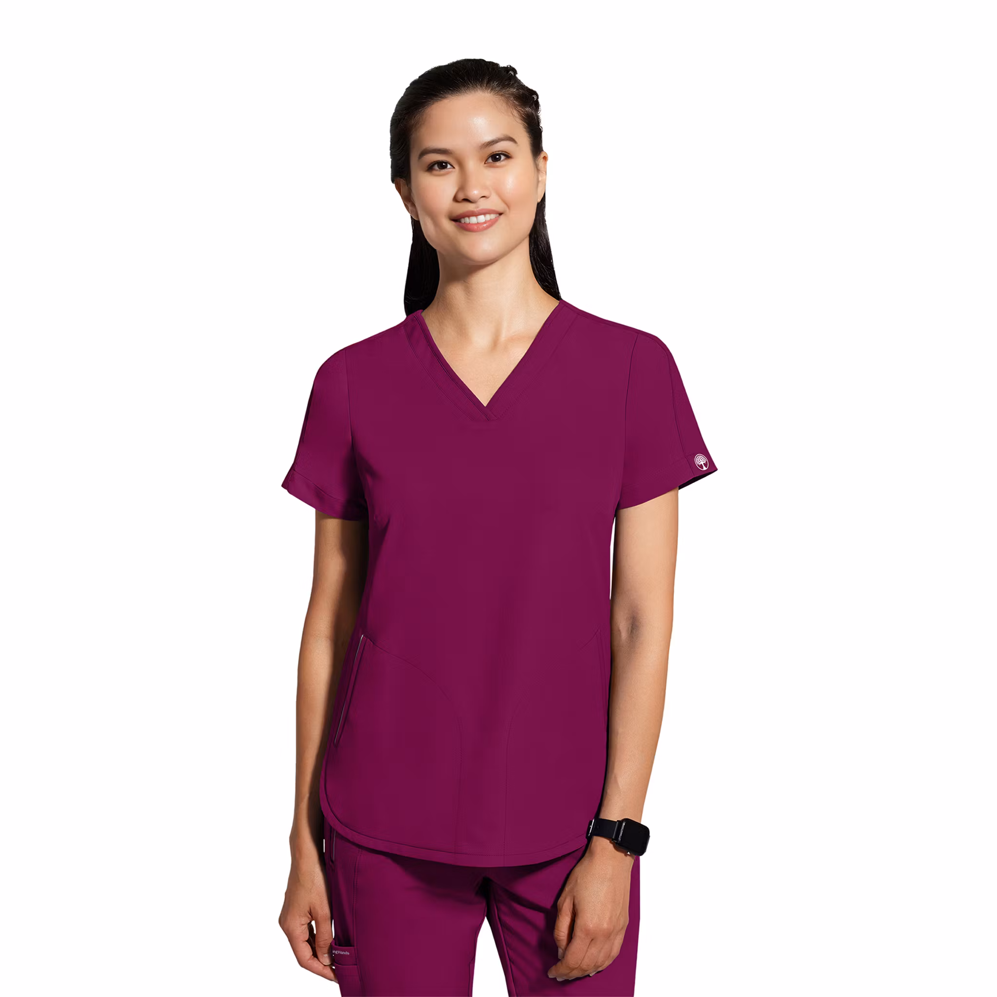 Skyler vårdtopp i fyrvägsstretch med modern passform | Healing Hands