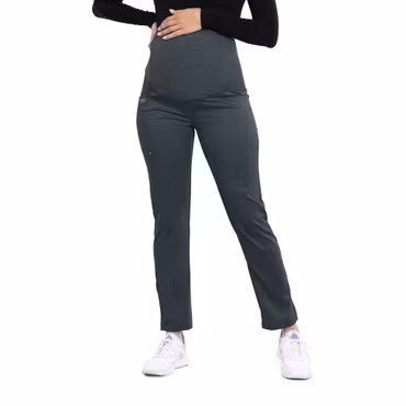 Gravidbyxa med rak benmodell och mjukt trikåstöd | Cherokee