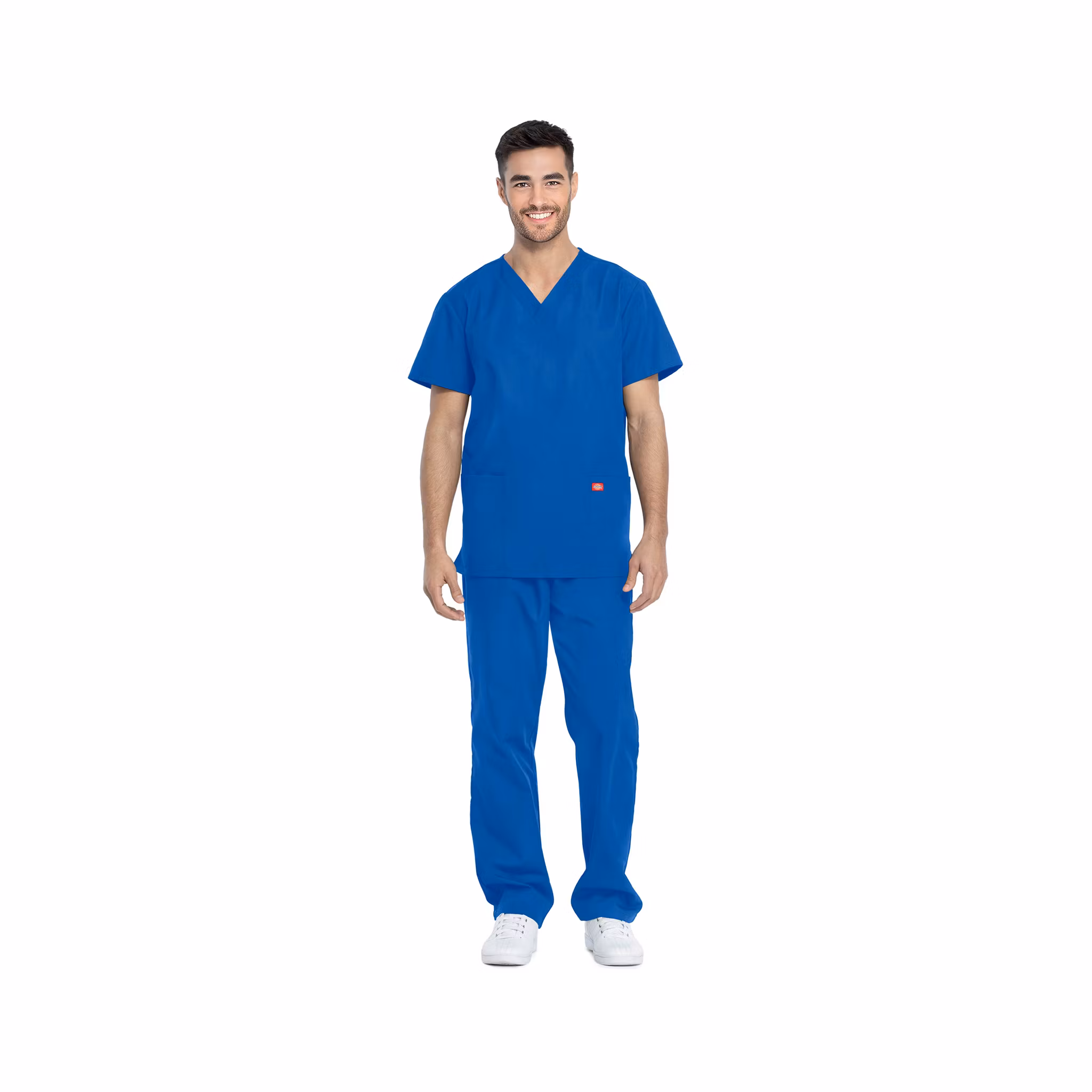 Unisex vårdset med topp och byxa i slitstark poplin | Dickies