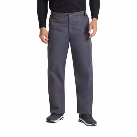 Vårdbyxa med dragkedja, resår & raka ben för herr | Dickies