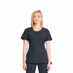 Vårdtunikor med rund hals och stretchpaneler | Cherokee