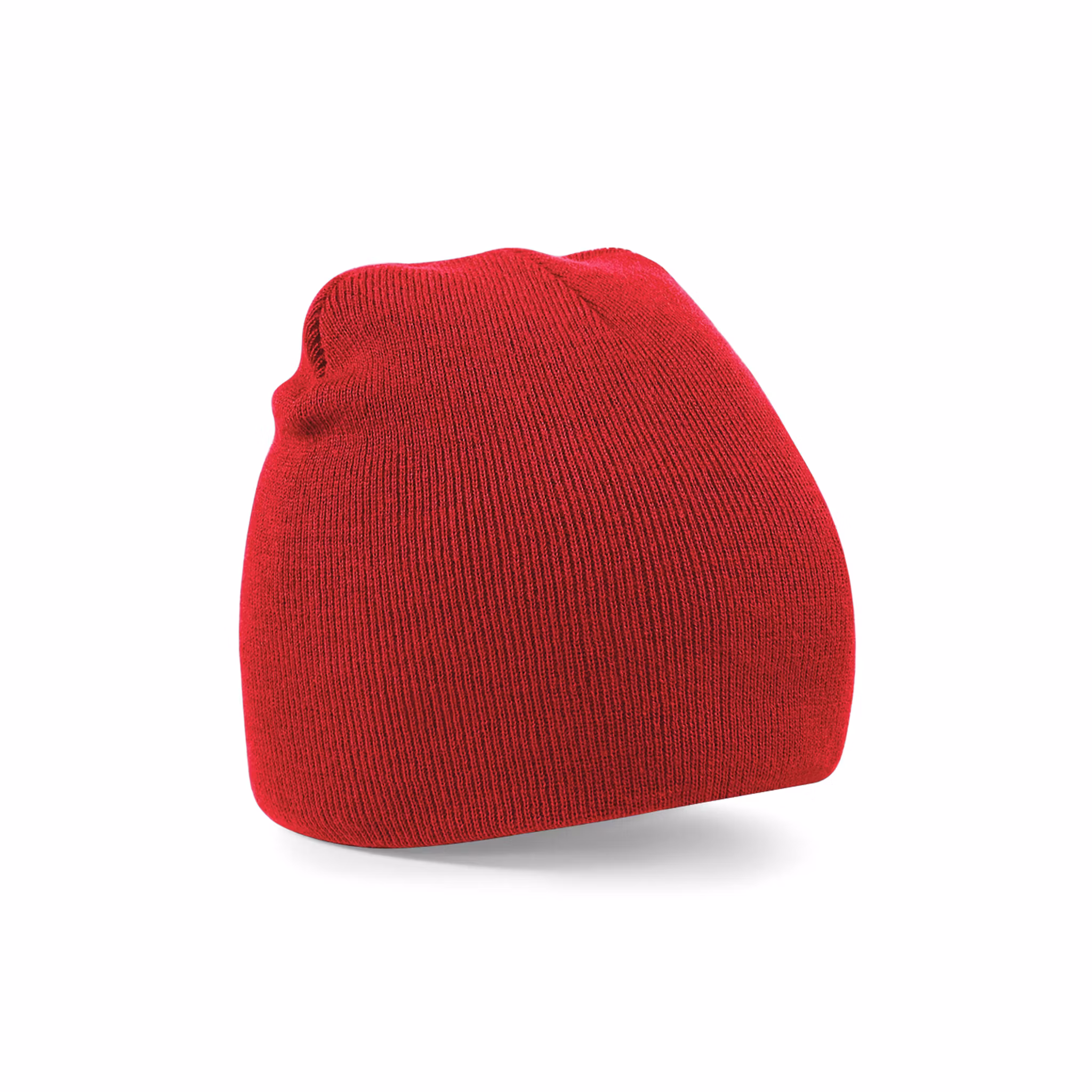 Dubbelstickad mössa i soft-touch akryl | Beechfield