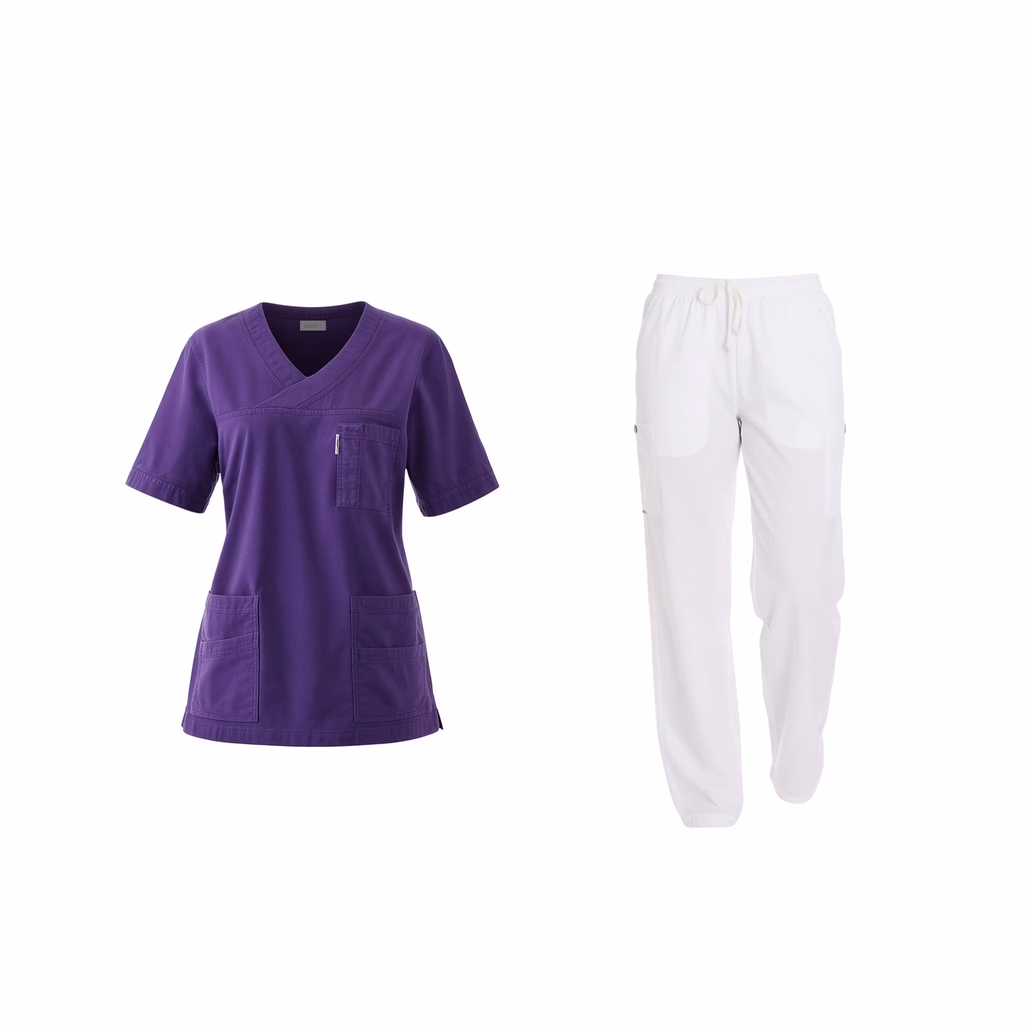 Vårdset med byxa & tunika i 100% krinklad bomull | TK Design