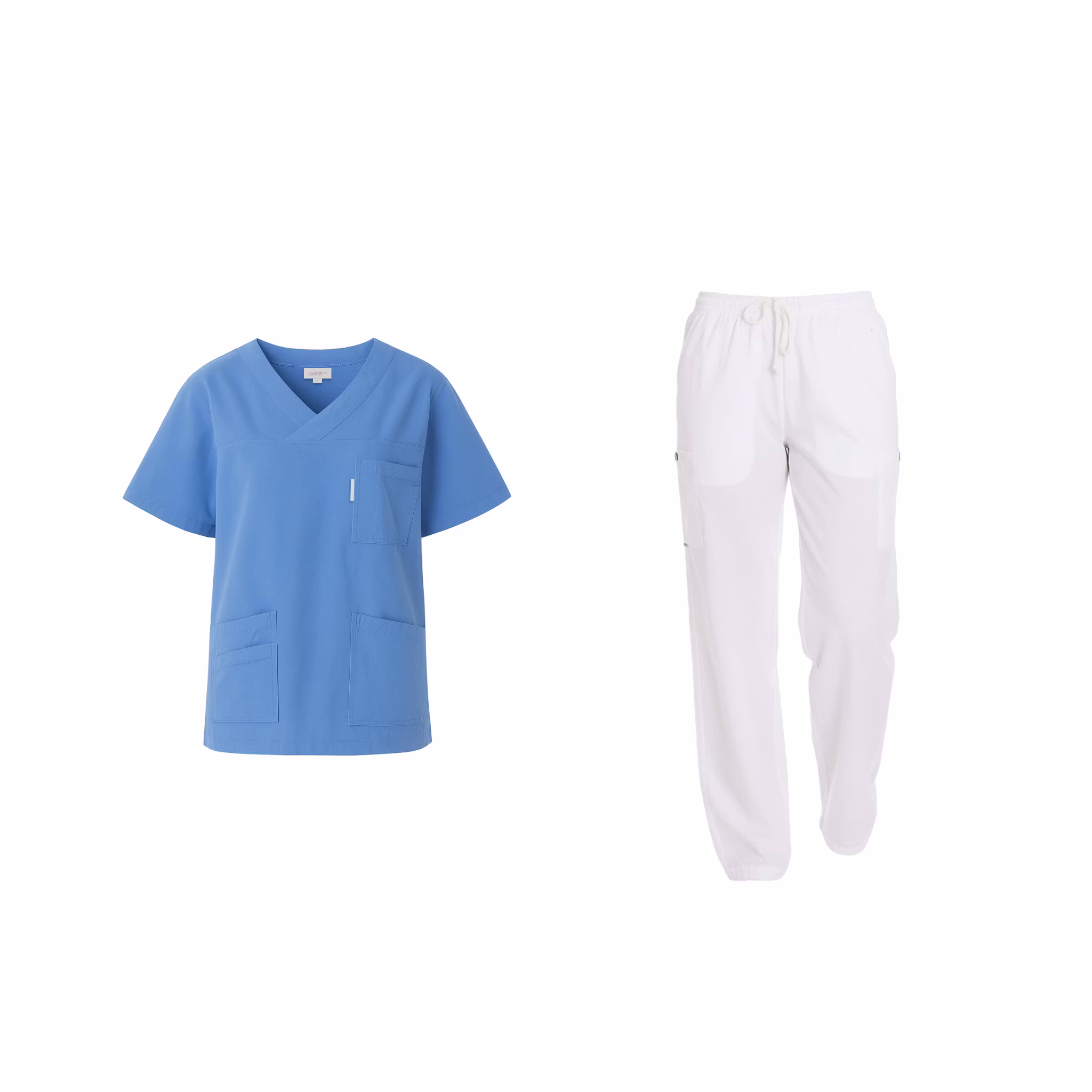 Vårdset med byxa & tunika i 100% krinklad bomull | TK Design