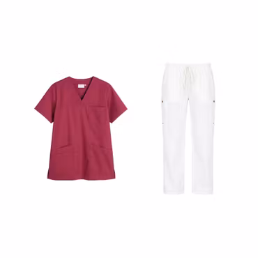 Vårdset med byxa & tunika i bomull & polyester | TK Design