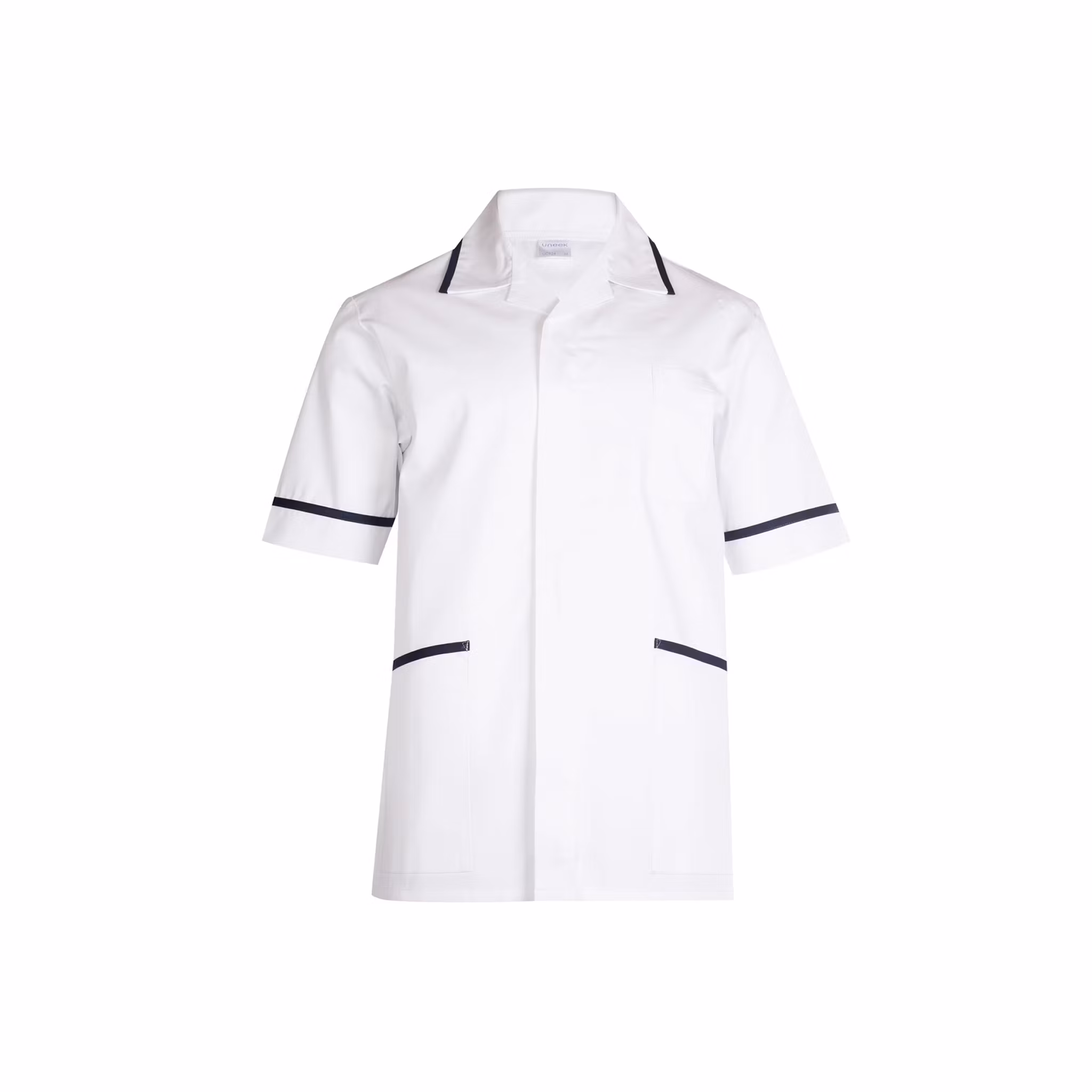Vårdtunika i polyester & bomull för herr | Uneek