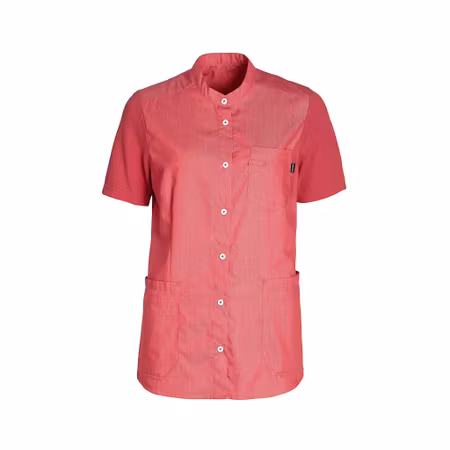 Damskjorta i piké med skjortfunktion och stretchkomfort | Kentaur