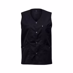 Unisex väst med tryckknappar och praktiska fickor | Kentaur