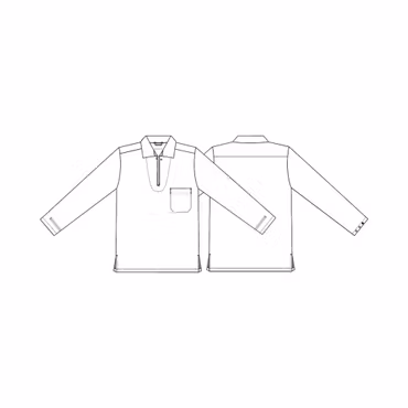 Unisex bussarong med pull-up-funktion och HACCP-skydd | Kentaur