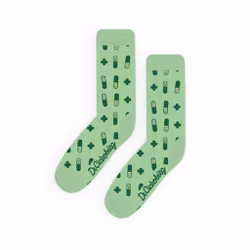 Strumpor med vårdmönster | Calzame