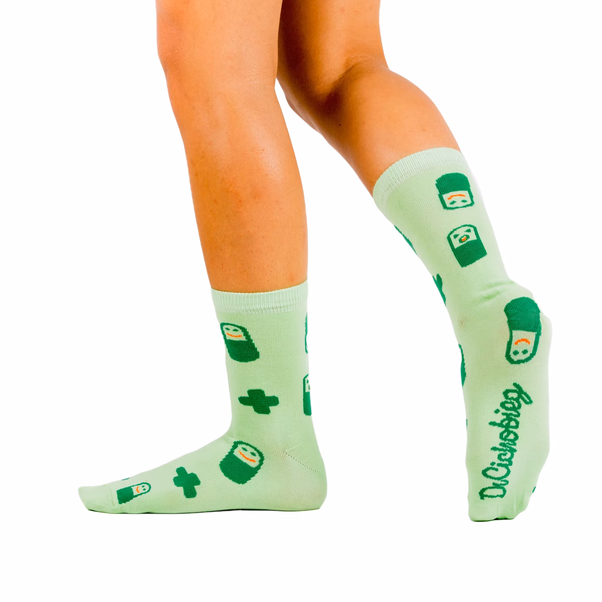 Strumpor med vårdmönster | Calzame