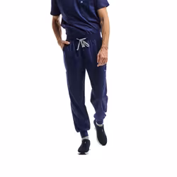 Andningsbara medicinska byxor med muddar för herr - Luca | Aelin