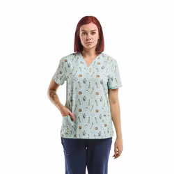 Tunika i stretch med flera olika mönster för dam | Aelin