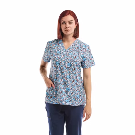 Tunika i stretch med flera olika mönster för dam | Aelin