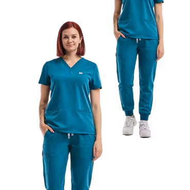 Vårdset för dam - Paris tunika & byxor | Aelin