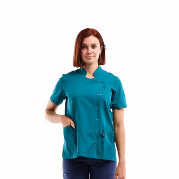 Tunika med stretch och ståkrage - Aurelia | Aelin