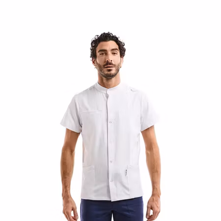 Tunika med stretch och ståkrage för herr - Noa | Aelin