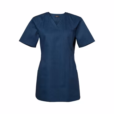 Blåmelerad bussarong i polyester och bomull för dam | South West