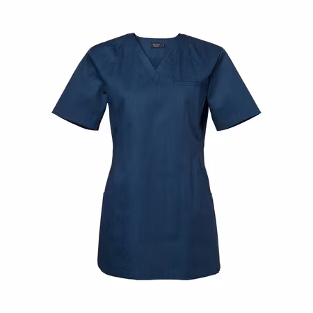 Blåmelerad bussarong i polyester och bomull för dam | South West