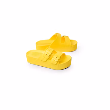 Sandaler i PVC med 4 cm kilklack för dam – Jeannette | Schu'zz