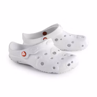 Gummitoffel med fällbar rem och halkfri sula för herr | Schu'zz