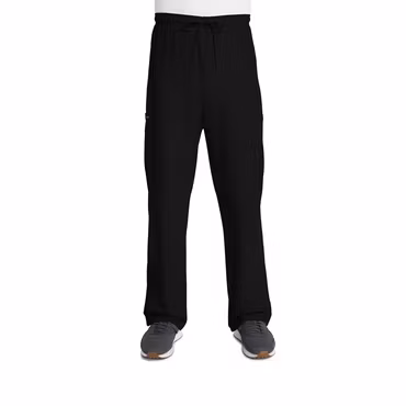 Unisex vårdbyxor med dragsko och raka ben i polyester | Cherokee