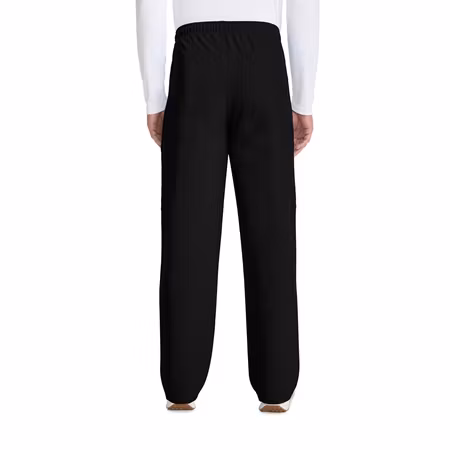 Unisex vårdbyxor med dragsko och raka ben i polyester | Cherokee