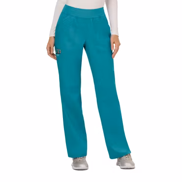 Vårdbyxor med resårmidja och raka ben | Cherokee