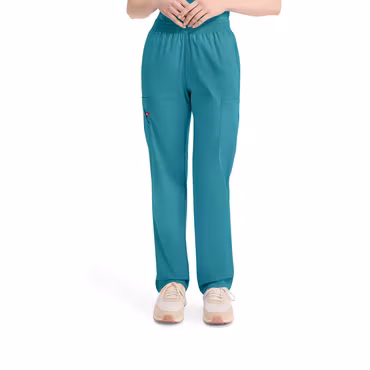 Pull on-byxa med avsmalnande ben och cargofickor för dam | Dickies