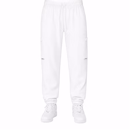 Vit byxa i polyester och bomull - unisex | TK Design