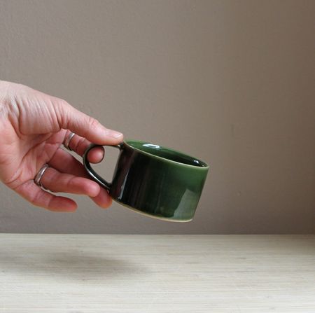 Mindre kaffekopp, drejad