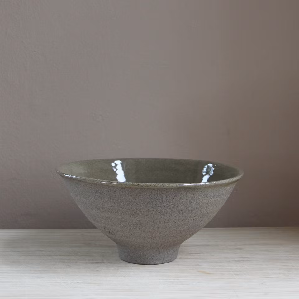 Ramenskål stengods, drejad