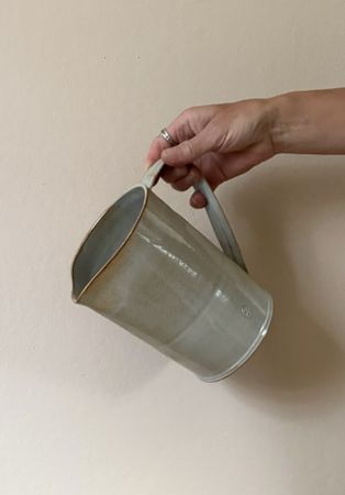 Kanna i stengods 1,5 L - drejad