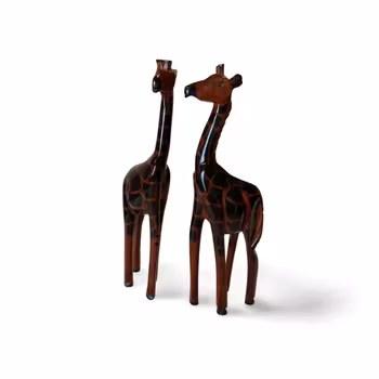 Giraff i par