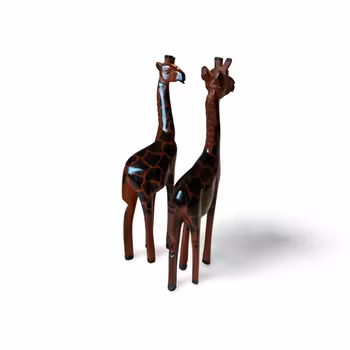 Giraff i par