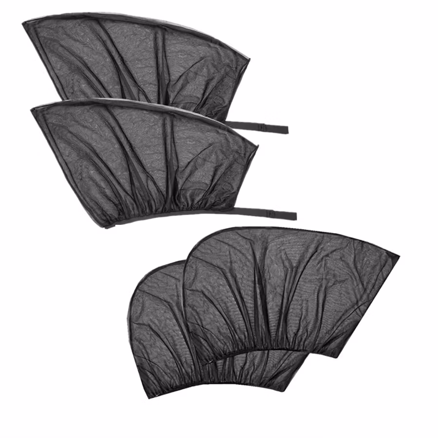 Solskjerm og insektsbeskyttelse for siderute (4 stk.)