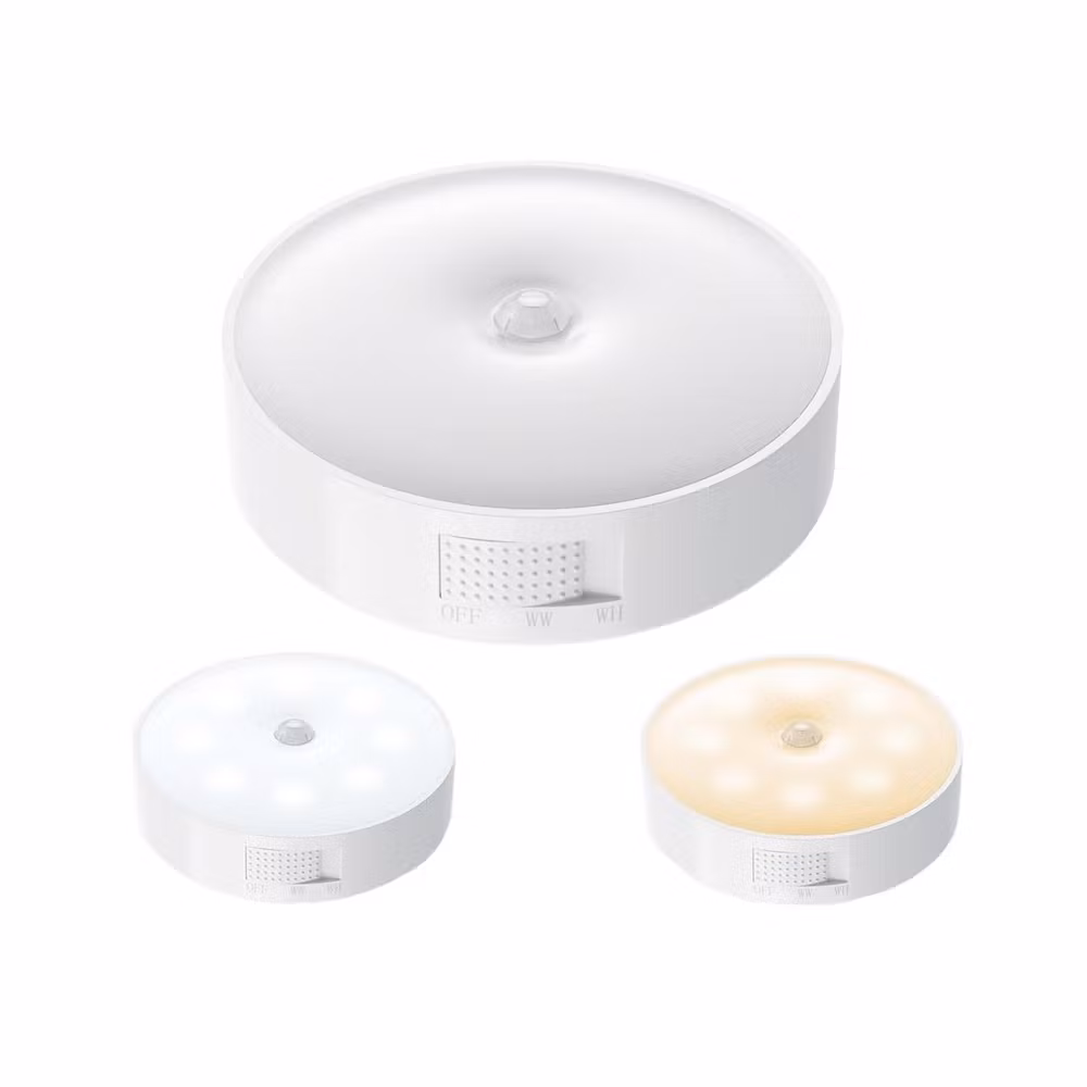 LED-lampe med bevegelsessensor (oppladbar)